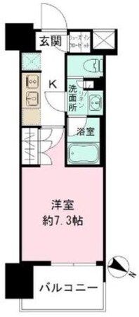 ザ・パークハビオ目黒の物件間取画像